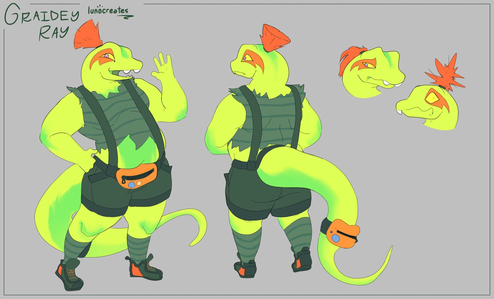 Graidey's finalized design.