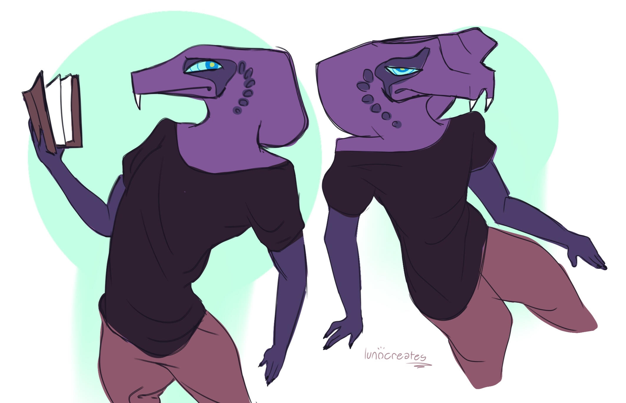 Oslo's first concept art.