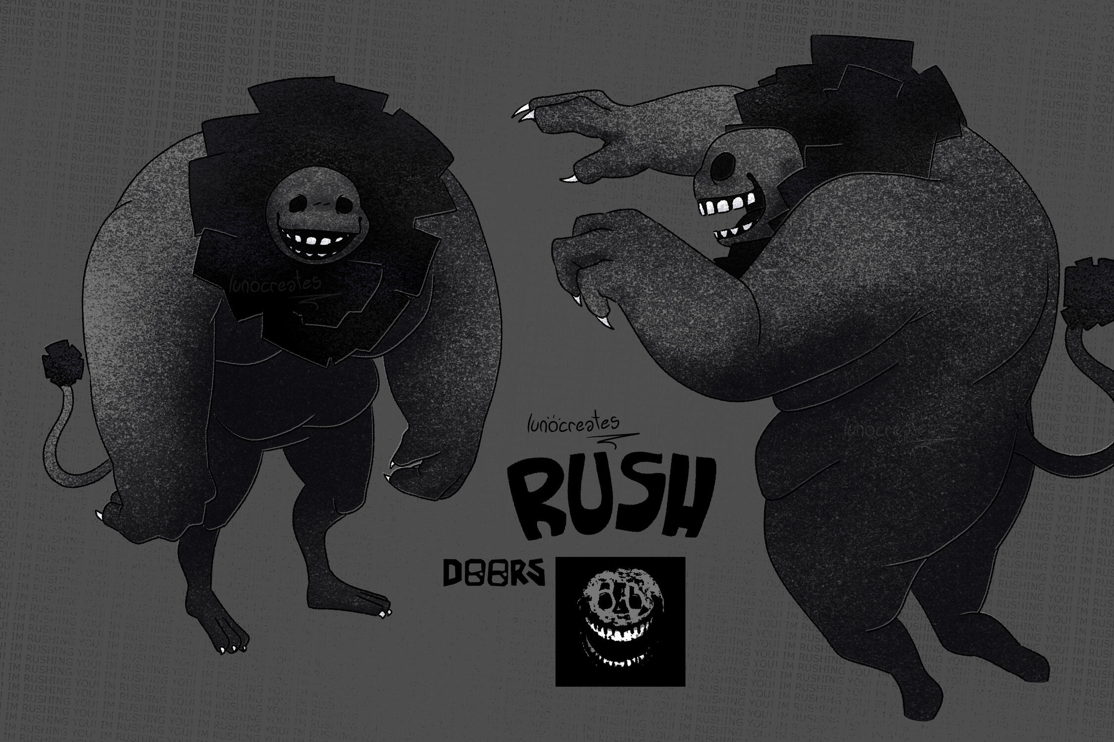 My Rush design. (Roblox Doors)